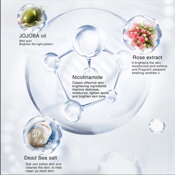 Ameizii Shea Butter/Sea Salt Body Scrub: lavender, green tea, rose - Picture 5 of 7